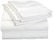 Hotel Diamond 6-Piece 500-Thread Count Solid Egyptian Cotton Queen Sheet Set, White