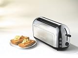 Kenwood Miro TTM333 Brushed Metal Toaster, 4 Slice