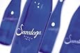 Saratoga Sparkling Spring Water in Cobalt Blue Bottle - 12 OZ (24 Bottles)