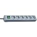 Brennenstuhl ECO Line Steckdosenleiste (6-fach, 1,5 m) silber