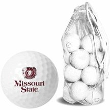 Southwest Missouri State Bears 15 Golf Ball Clear Pack