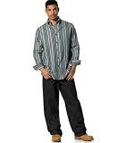 Sean John - Sean John Multi Stripe Button-Down Shirt and Multi Flap Pocket Jeans