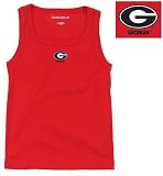 NCAA Georgia Bulldogs Collegiate Debut Dark Red Ladies Tank Top