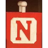 Maple Landmark 25014 HANG-A-NAME- LETTER BLOCKS- N