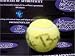 Bjorn Borg autographed Tennis Ball