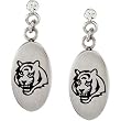Stainless Steel Cincinnati Bengals Logo Dangle Earrings