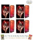 4 Packs of Premium Permanent Hair Color Cream Dye Light Blonde Red Reflect Punk Goth 8/5