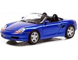 Blue Diecast Model Porsche Boxster (1:24 scale by Maisto)