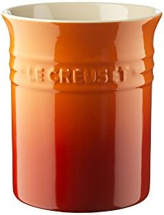 Le Creuset Stoneware 1-Quart Crock, Flame