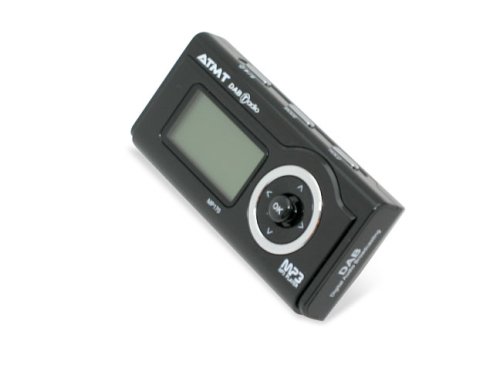 Childrens Toyshop  Electronics : ATMT MP170 - 1GB MP3 Player With DAB Radio - Black