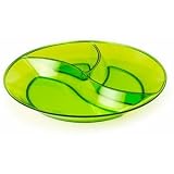 GSI Outdoor Divided Plate - 9.5 in Green, 9.5 IN