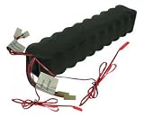 NiMH Battery Pack: 26.4V 10 Ah Long pack for Electric Bike and Scooter (2x11xD)