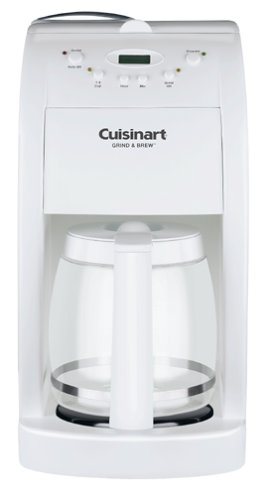 Cuisinart DGB-500 Grind & Brew, White