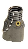 Crushproof Tubing Oval Adapter for 4in. Dynamometer Exhaust Hose