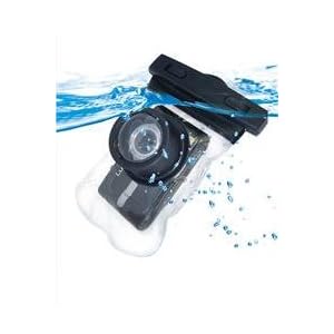 Stylish Sealed Waterproof Digital Camera Bag for Underwater Swimming/Sports/Surfing/Skiing/Fishing, Protects Canon-Nikon-Kodak-Panasonic-Olympus-Sony Cameras