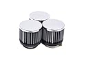 K&N RC-1133 Universal Chrome Filter