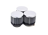 K&N RC-1133 Universal Chrome Filter