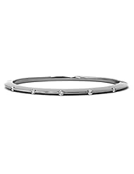 CleverEves 18Kt White Gold Bangle