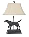 150 Watt 3-Way Golden Retriever Table Lamp