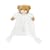 Takinou 25cm  White Bear Doudou