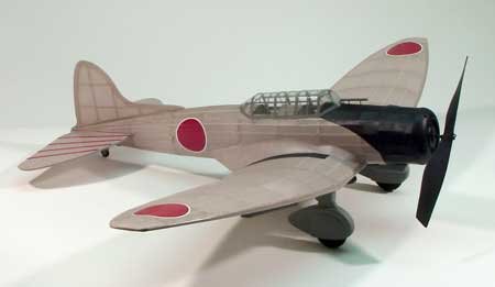 Type 99 VAL Wooden Model Airplane by Dumas