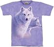 The Mountain Graceful White Wolves Tee T-shirt