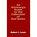An Attorney's Guide to the Collection of Bad Debts