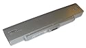 Laptop Battery for Sony Vaio PCG VGN-AR VGN-CR VGN-NR VGN-SZ Series, PN: VGP-BPS9 VGP-BPS9A/B VGP-BPL9 (Silver)