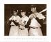 Joe DiMaggio, Mickey Mantle & Ted Williams, 1951, Art Poster by Unknown, size 30