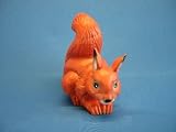 Dekofigur Eichhörnchen Höhe 25 cm Gartendeko aus Kunststoff