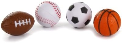 KRISLIN Team Sport Cat Toy, 4-Pack