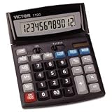 Executive Desktop Calculator, 12 DGT LCD Display, Cost-Sell-Margin, Tax Keys VCT1190