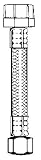 Buy 5 each: Toilet Supply Line (BLFCT12714CPHE) by Anderson Barrows