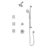 KOHLER K-10857-4-BN Forte Luxury Performance Showering Package, Vibrant Brushed Nickel