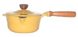 Review Lafont SCH20-125 / Lafont 2-Quart Saucepan with Wood Handle, Yellow