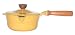 Lafont 2-Quart Saucepan with Wood Handle, Yellow