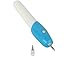 Creative Electric Carving Pen Mini Engraving Pen Carving Engraver Brush (Color: Blue)