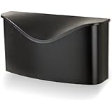 Umbra 460322-040 Postino Wall-Mount Mailbox, Black