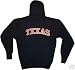 Texas Longhorns Classic Majestic Black Hooded Sweatshirt