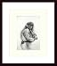 Art Poster Wood Framed Print - Joe Jackson - Artist: Allan Friedlander- Poster Size: ...