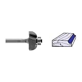Whiteside 1 Large Diameter x 1/2 Cutting Length x 1/4 Radius x 1/2 Shank Cove Router Bit - 1803