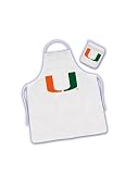 University of Miami Hurricanes Apron & Mitt Set