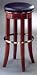 Kitchen & Housewares : Swivel Bar 30" Stool with Cherry Finish