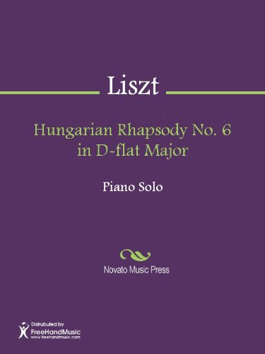 Hungarian Rhapsody No. 6 in D-flat Major Sheet Music