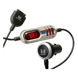 MONSTER CABLE Monster iCarPlay Wireless Plus for iPod FMトランスミッター＆シガライター電源アダプター AIP FM-CH PS JP