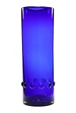 VIVAZ Bolitas Vase, Recycled Glass, Cobalt