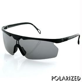 Fishing Sunglass Black Frame Polarized Smoked Lens EFG001