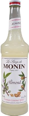 Monin Monin Gourmet Flavoring Almond, 33.8-Ounce Plastic Bottles (Pack of 4) by Monin
