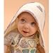 Sckoon Organic Cotton Hooded Towel Blue Pear