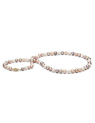 AAA Quality, 6.5-7.0 mm Multicolor Freshwater Pearl Necklace